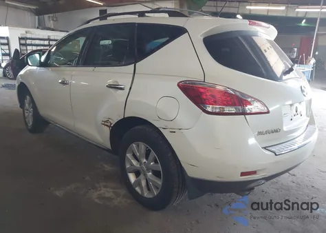 2011 Nissan Murano Sl z USA, uszkodzony, nr VIN JN8AZ1MW9BW172580